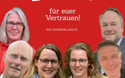 Wahlsieger – Wir sagen Danke!